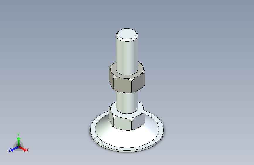 脚轮脚杯3D  WAC21-D80-M24-L100.x_t