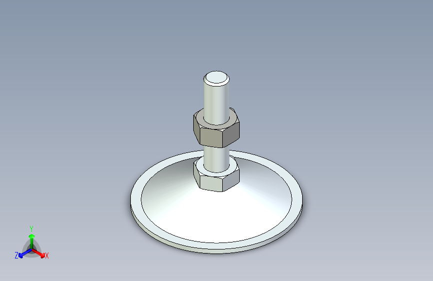 脚轮脚杯3D  WAC21-D80-M12-L50.x_t