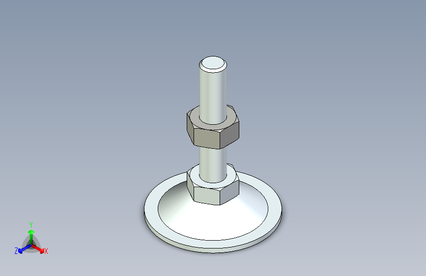 脚轮脚杯3D  WAC21-D50-M10-L50.x_t
