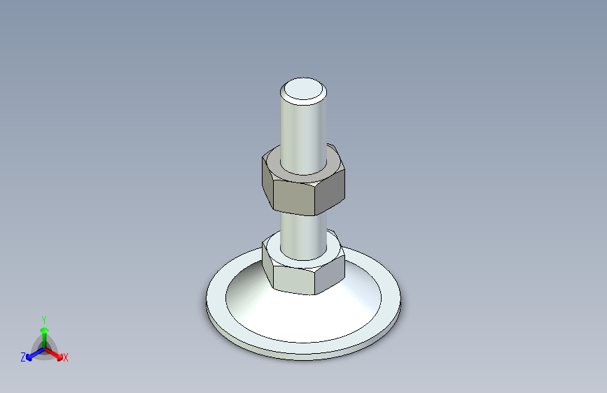 脚轮脚杯3D  WAC21-D50-M12-L50.x_t