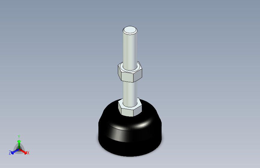 脚轮脚杯3D  WAC02-D70-M16-L100.x_t