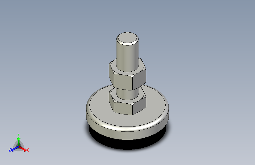 脚轮脚杯3D  WAC01-D60-M16-L50.x_t