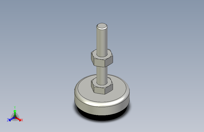 脚轮脚杯3D  WAC01-D40-M8-L50.x_t