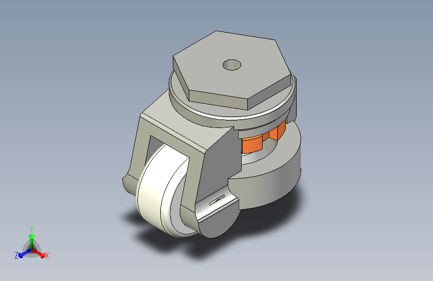 脚轮脚杯3D  J-CXB01-40-NJ.x_t
