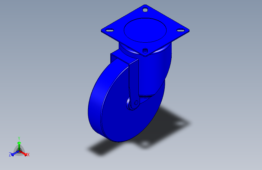 脚轮脚杯3D  J-CTB01-D200-UJ.x_t