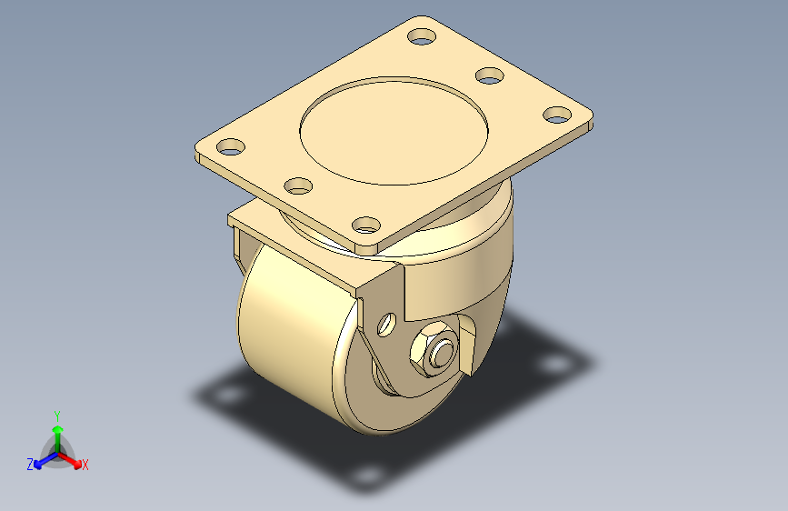 脚轮脚杯3D  J-CRB21-D70-UL.x_t