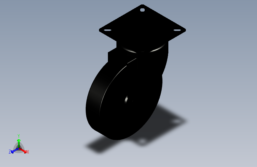 脚轮脚杯3D  J-CPJ01-D200-RA.x_t