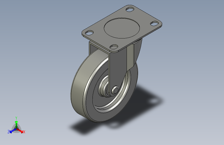 脚轮脚杯3D  J-CPB11-D100-SA.x_t