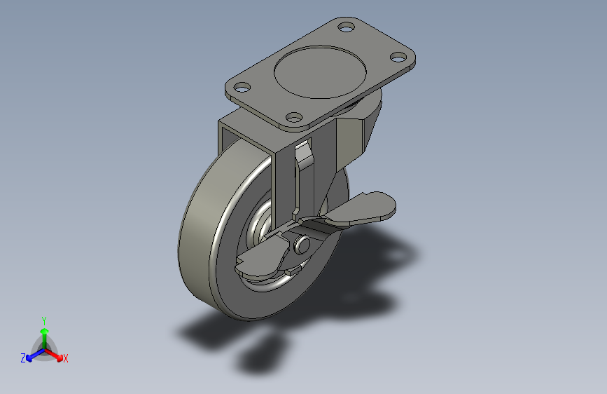 脚轮脚杯3D  J-CPB02-D75-SA.x_t