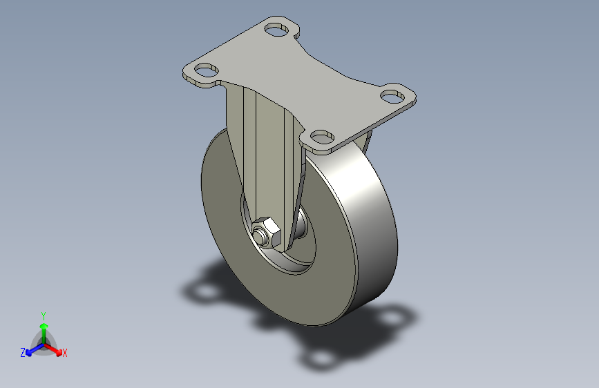 脚轮脚杯3D  J-CPA11-D100-SA.x_t