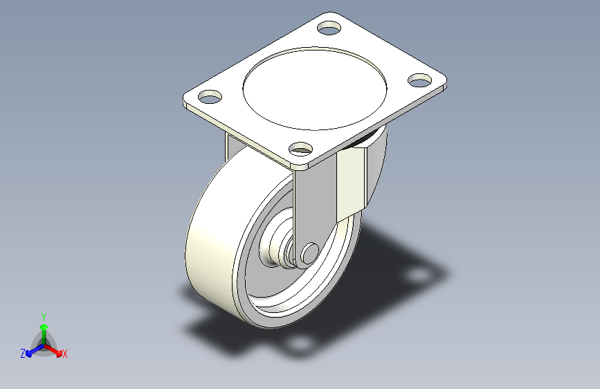 脚轮脚杯3D  J-CPB01-D50-NA.x_t