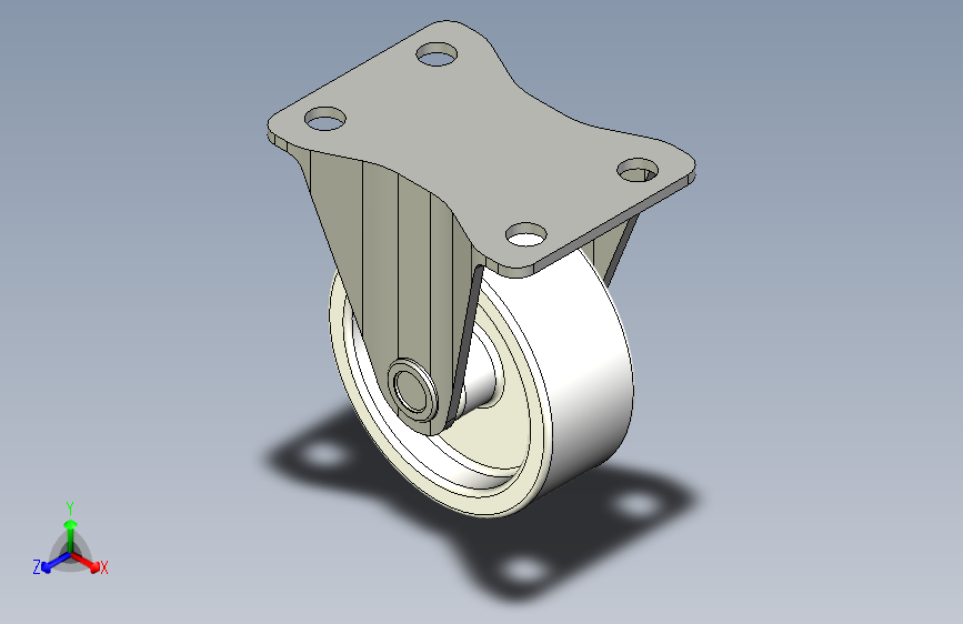 脚轮脚杯3D  J-CPA01-D50-NA.x_t