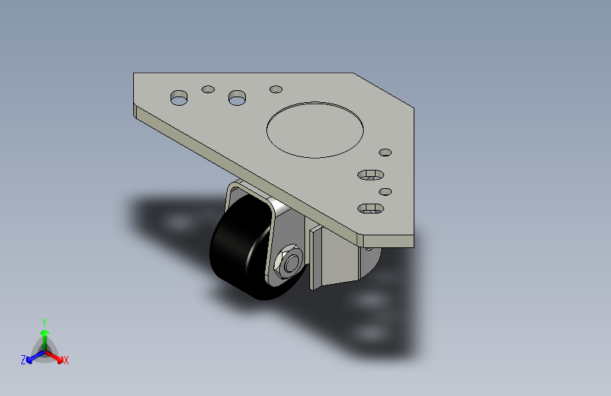 脚轮脚杯3D  CLT51-D50-N.x_t
