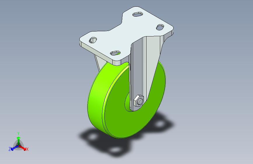 脚轮脚杯3D  CLB01-D150-UC.x_t