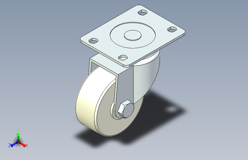 脚轮脚杯3D  CKS01-D75-UP.x_t