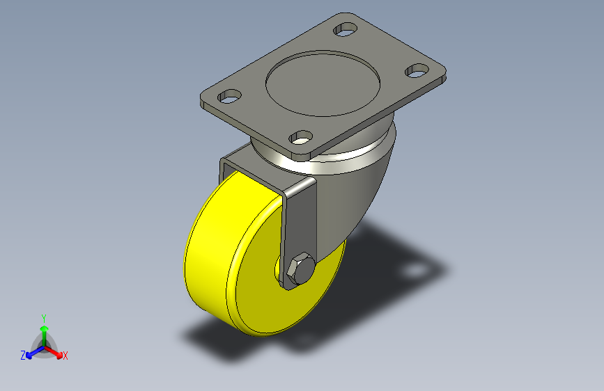 脚轮脚杯3D  CKR31-D75-UB.x_t