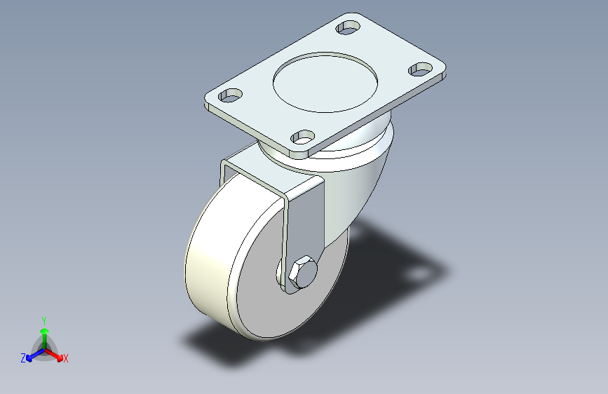 脚轮脚杯3D  CKR01-D75-PB.x_t