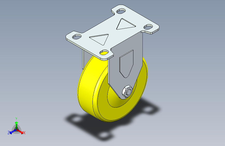 脚轮脚杯3D  CKQ31-D90-UB.x_t