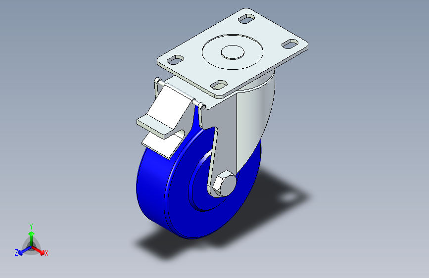 脚轮脚杯3D  CKP12-D100-US.x_t