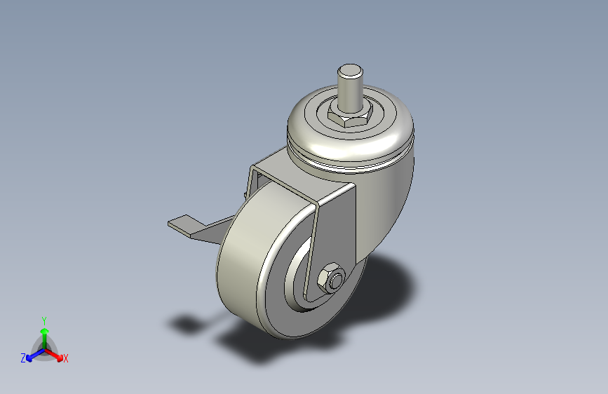 脚轮脚杯3D  CKN23-D75-SF.x_t