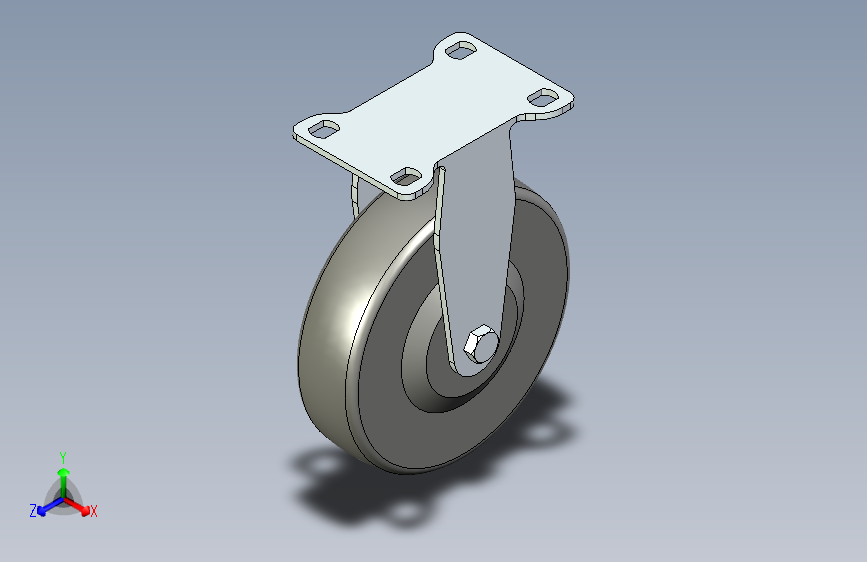脚轮脚杯3D  CKN01-D125-SF.x_t