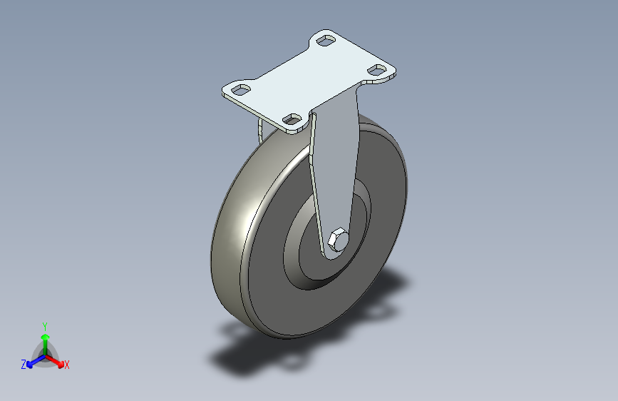 脚轮脚杯3D  CKN01-D150-SF.x_t