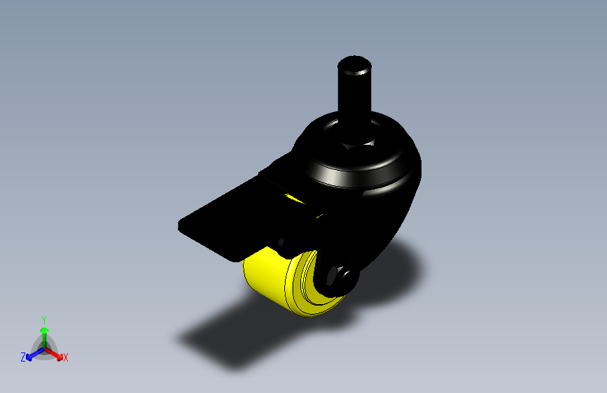 脚轮脚杯3D  CKM02-D40-PA.x_t
