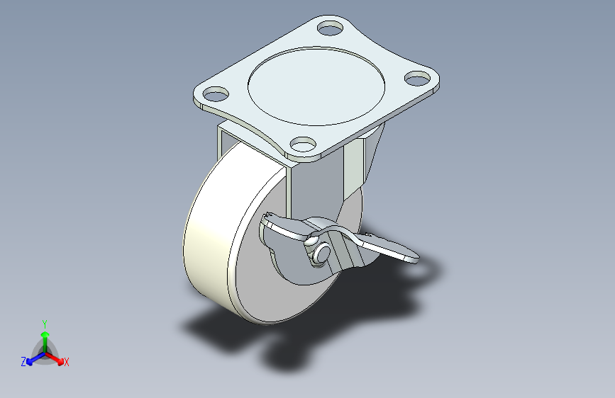 脚轮脚杯3D  CKD02-D65-NA.x_t