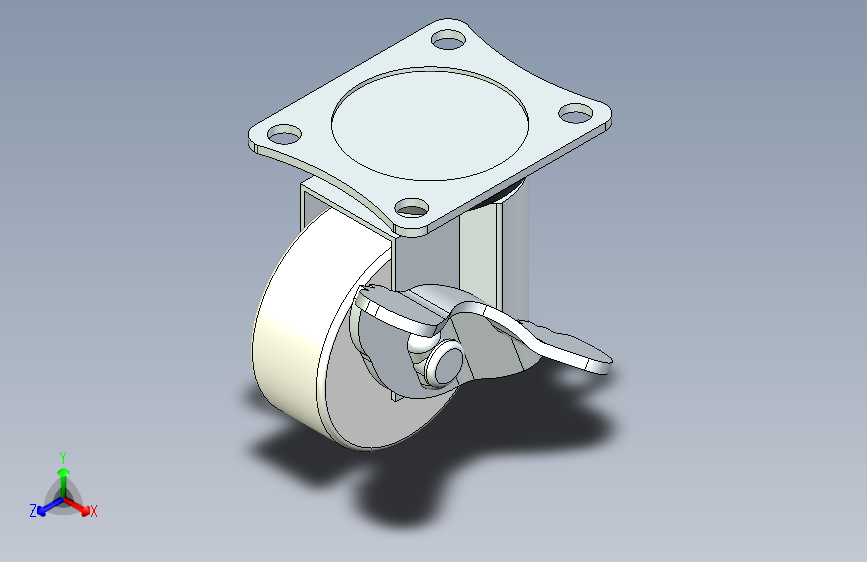 脚轮脚杯3D  CKD02-D38-NA.x_t