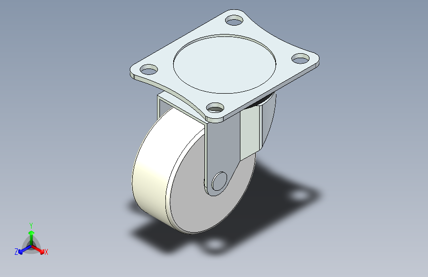 脚轮脚杯3D  CKD01-D38-NA.x_t