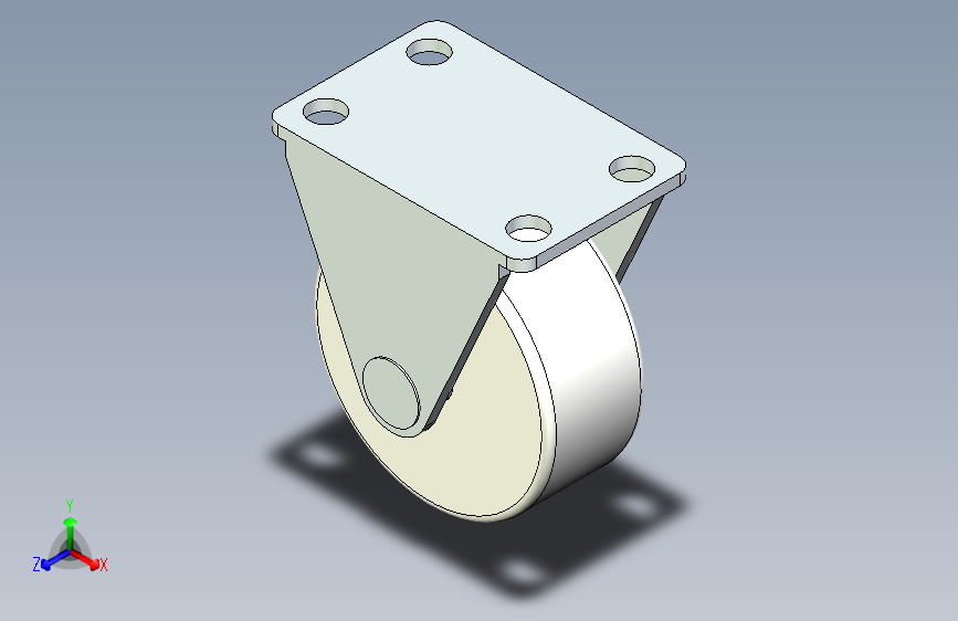 脚轮脚杯3D  CKC01-D65-NA.x_t