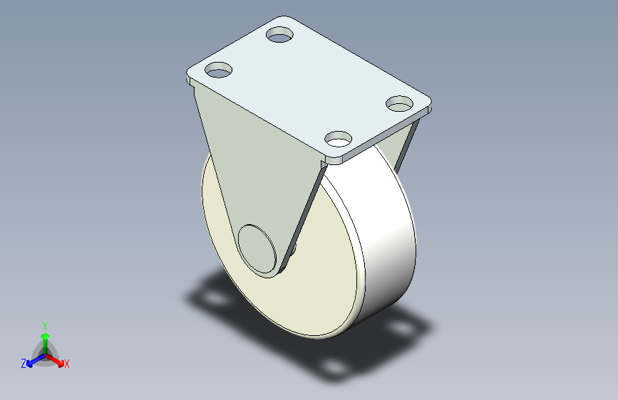 脚轮脚杯3D  CKC01-D75-NA.x_t