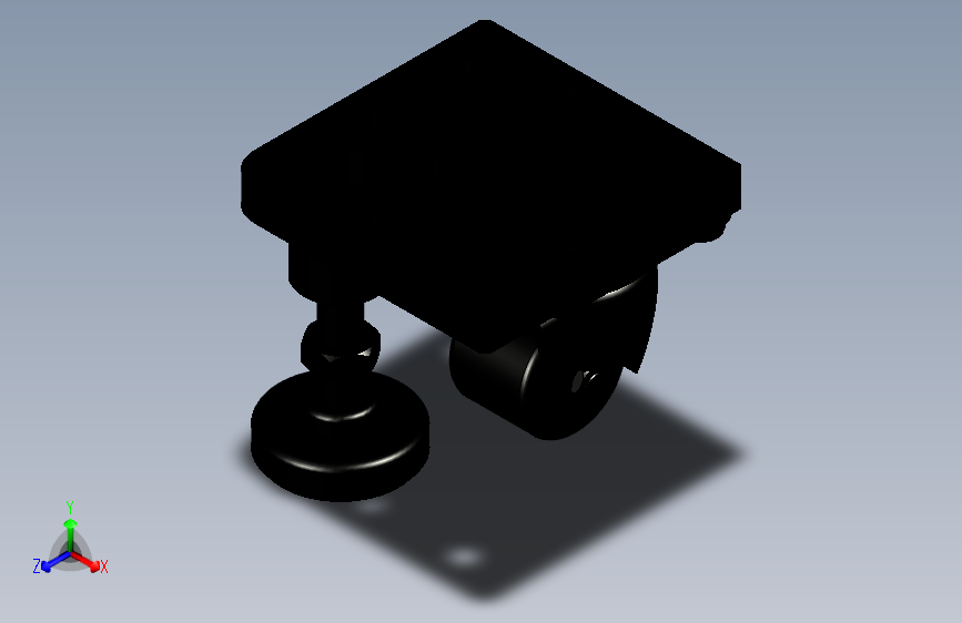 脚轮脚杯3D  CGV01-D50-NE.x_t