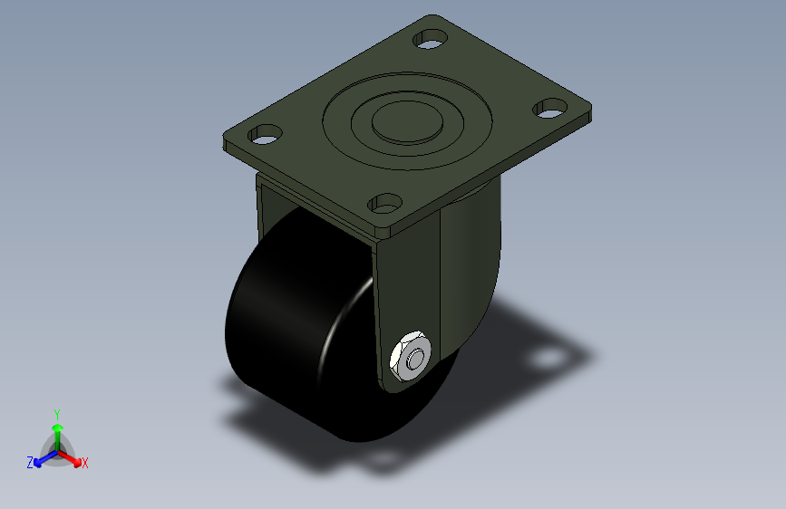 脚轮脚杯3D  CGL01-D75.x_t