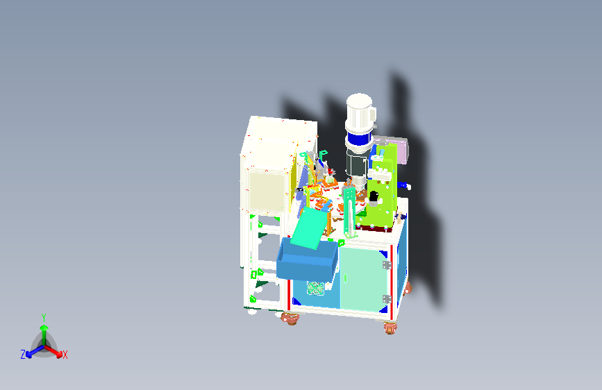 A16 汽车锁零件全自动铆轴设备