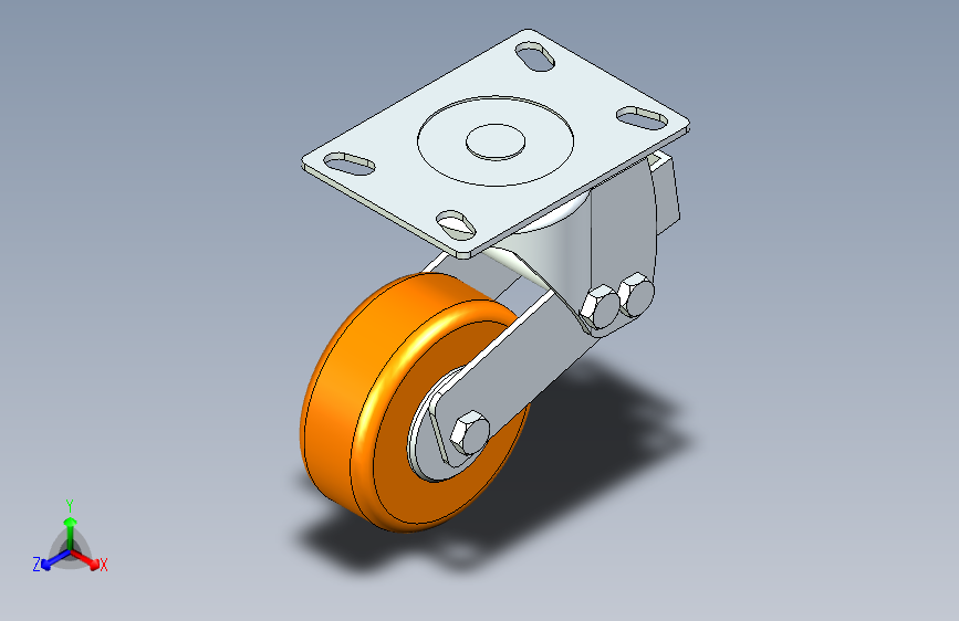 脚轮脚杯3D  CFP01-D125-UR.x_t