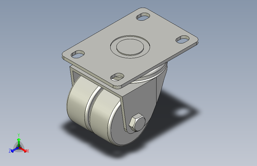 脚轮脚杯3D  CFL01-D50.x_t