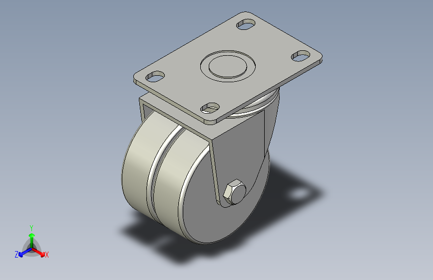 脚轮脚杯3D  CFL01-D75.x_t