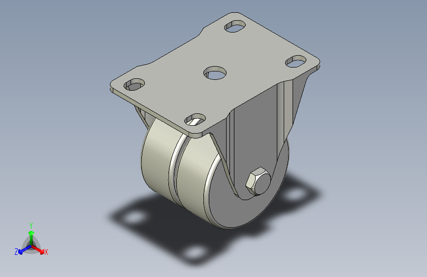 脚轮脚杯3D  CFK01-D63.x_t