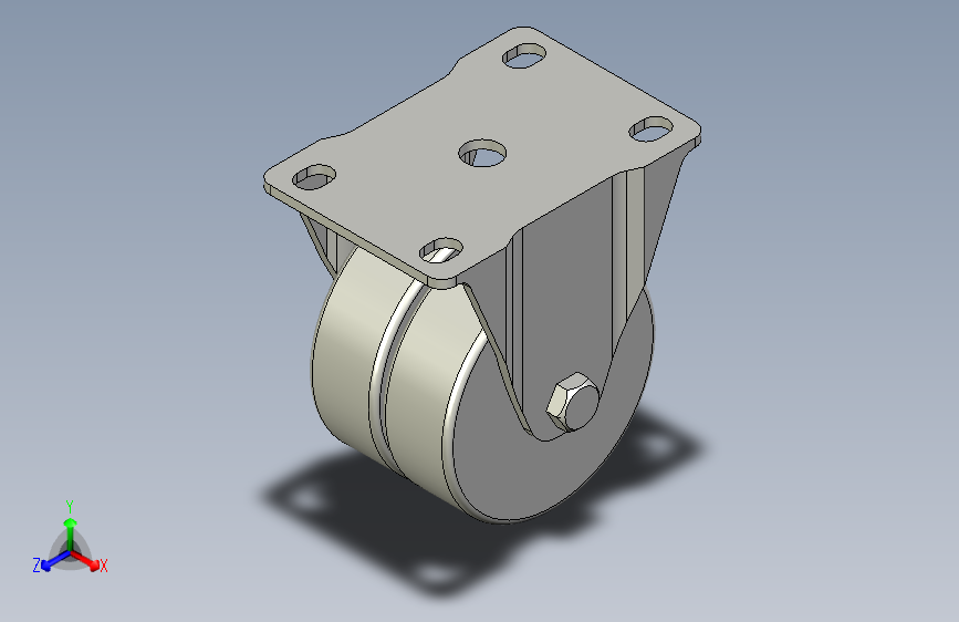 脚轮脚杯3D  CFK01-D75.x_t