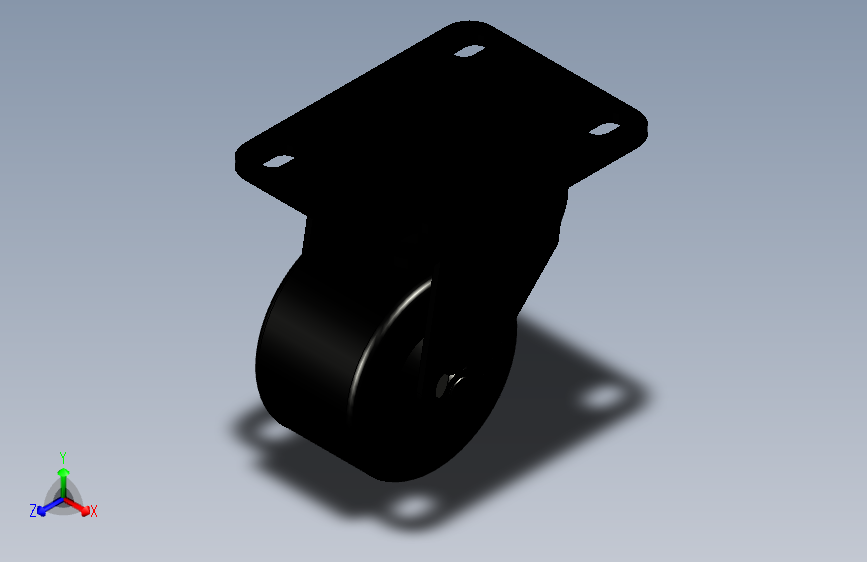 脚轮脚杯3D  CEL31-D75A-N.x_t