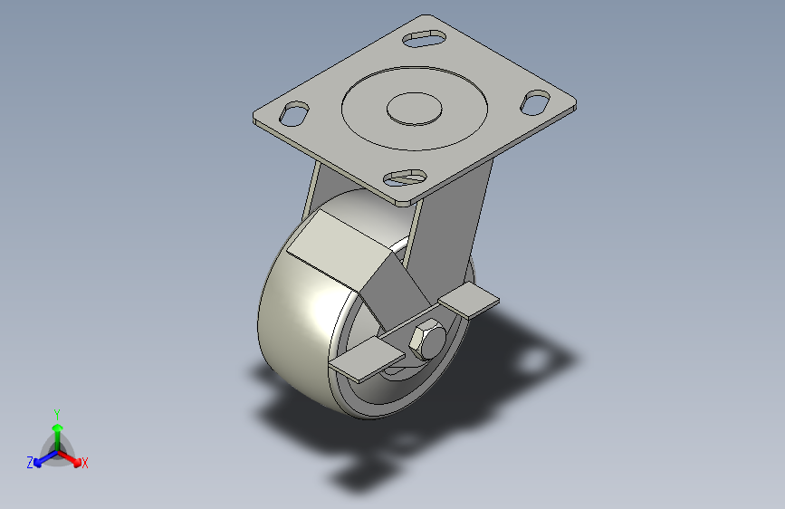 脚轮脚杯3D  CEL11-100-P.x_t