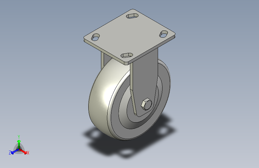 脚轮脚杯3D  CEK01-D150-P.x_t