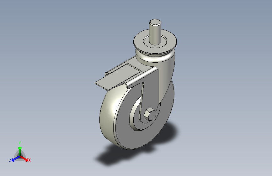 脚轮脚杯3D  CDM21-150-P.x_t