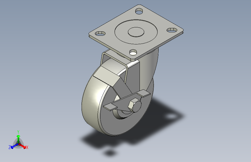脚轮脚杯3D  CDL11-125-P.x_t