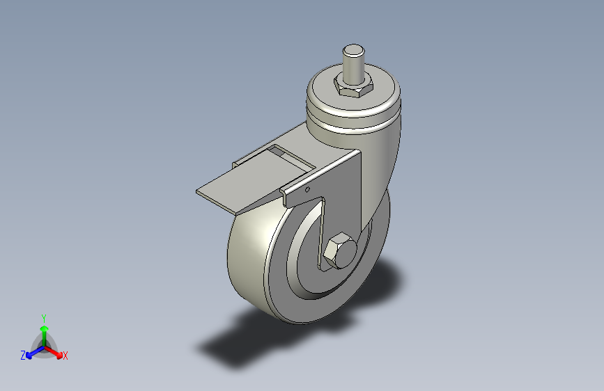 脚轮脚杯3D  CBN11-100-P.x_t