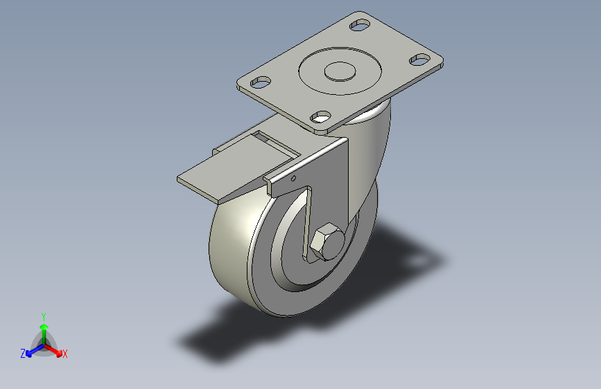 脚轮脚杯3D  CBL11-100-P.x_t