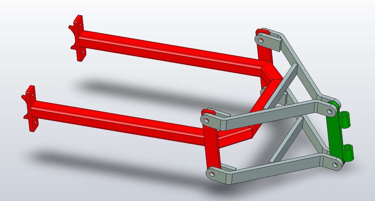小型拖拉机前液压雪plow