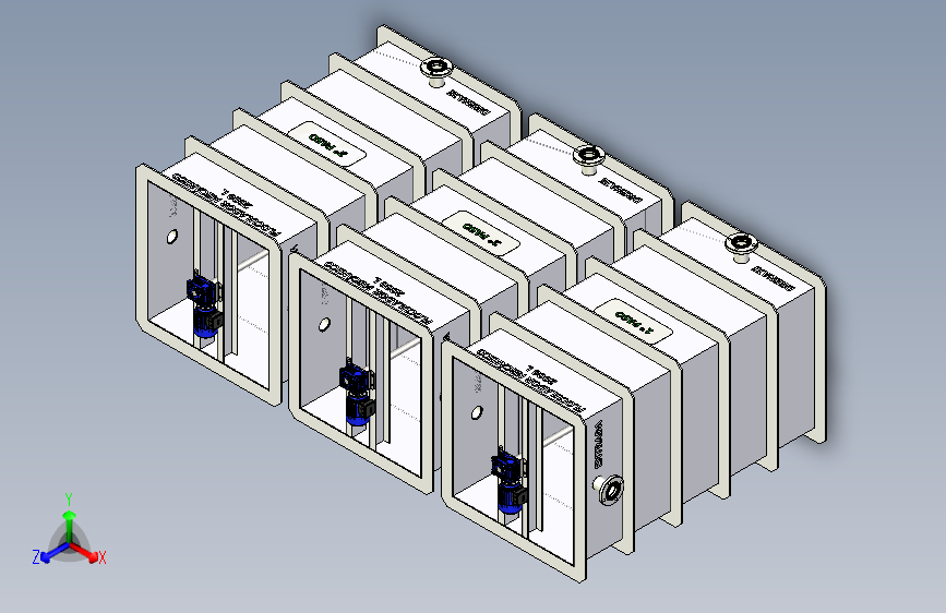 带机械搅拌的立式上升式絮凝池2000L