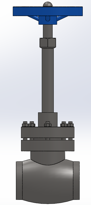 低温长轴截止阀 KDJ61F-40P 13款